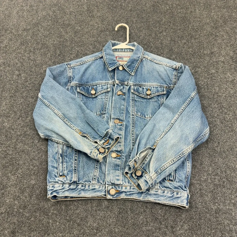 Vintage Old Navy Denim Jacket Kids 10 Blue Cotton Trucker 90s Streetwear